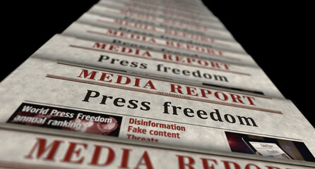 Press freedom newspaper printing media