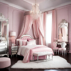 Glamorous Princess Palace: Elevate the princess theme with a touch of glamour.