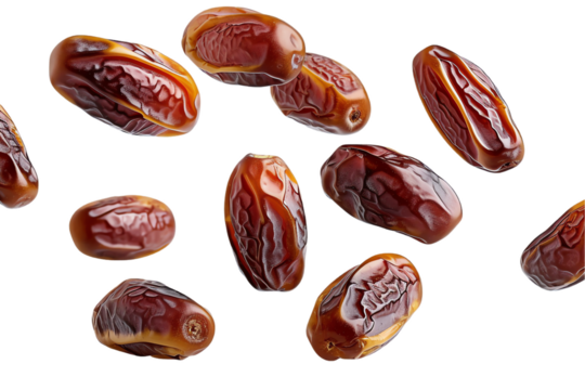 dates isolated on transparent background