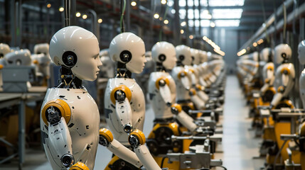 A Factory creating artificial people