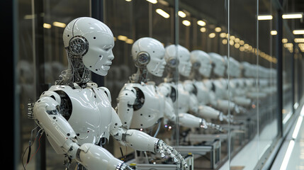 A Factory creating artificial people