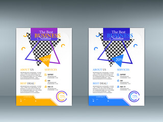 Corporate Business Flyer Design Template 