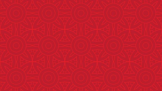 Motion graphic of abstract background with chinese new year. Flat style design. Concept for holiday banner, Chinese New Year Celebration loop background decoration. Seamless Loop. 4K