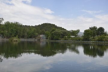 Lake in mountain