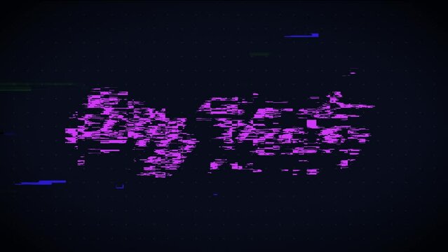 Big Tech, Futuristic Glitch, Slow Zooming Out