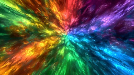 Rideaux velours Mélange de couleurs abstract colorful background