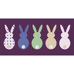 Easter Bunnies Decoration