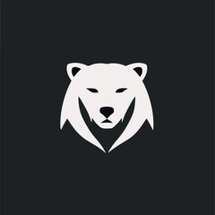 Ice Bear, Ice Bear Logo. Icon design. Template elements
