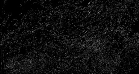 Black grunge background. Noisy vector texture consisting of points. The grungy background scratched the surface of the wall, paper, and metal. Grunge Texture.