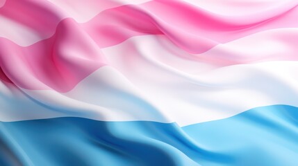 Transgender Flag Wave Background - obrazy, fototapety, plakaty