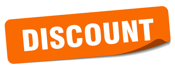 discount sticker. discount label