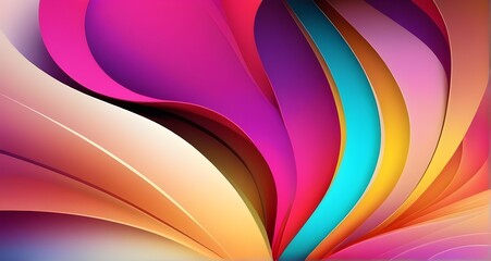 3d Abstract color background
