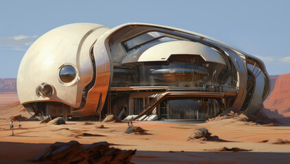 Transportation marvels: Exploring the Fusion of Old and Modern in a Futuristic Sky City