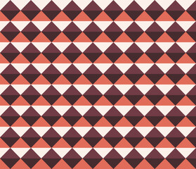 Red black two-color triangle pattern background, Background of geometric shapes. maroon and white two-color triangle pattern background Colorful mosaic pattern. Triangle pattern printable paper design