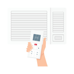 air conditioner illustration
