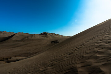 Fototapeta na wymiar 2023 8 13 Peru desert dunes 1