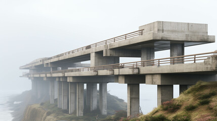 Fototapeta na wymiar bridge over the river high definition photographic creative image