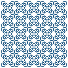 Seamless ornamental elegant geometric patterns. Textile ornament