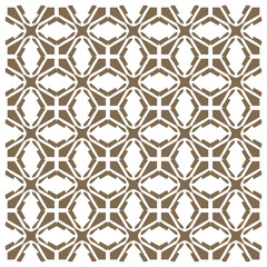 Seamless ornamental elegant geometric patterns. Textile ornament