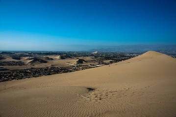 Fototapeta na wymiar 2023 8 13 Peru desert dunes 9