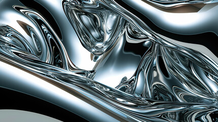 Abstract background, liquid metal, Banner design, web design, Trend of 2024