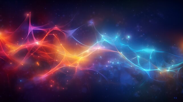 colorful abstract energy: inspiring background for digital artwork