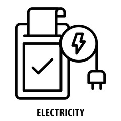 Electricity, icon, Electricity, Power, Electric Power, Energy, Electrical Supply, Wattage, Electrical Energy, Current, Electric Service, Power Source