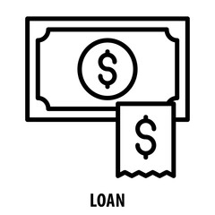 Loan, icon, Loan, Borrowing, Lending, Credit, Finance, Borrowed Money, Financial Assistance, Credit Line, Money Borrowing, Loaning