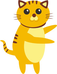 Illustrations Vector Cute Cat