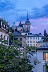 Zachód słońca Sztokholm © Michał Brzostowski 