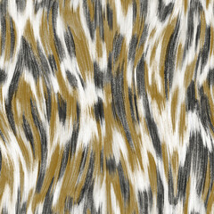 abstract seamless texture pattern of wild cat animal