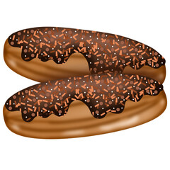 Chocolate donuts