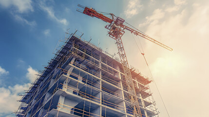 Block of flats under construction
