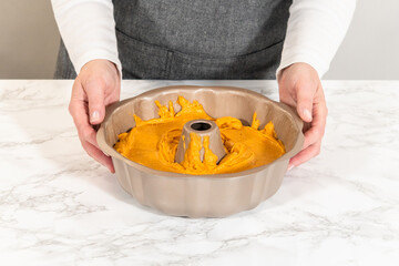 Delicious Homemade Pumpkin Bundt Cake Recipe