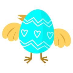 baby chicks and Easter eggs, Welcome spring season