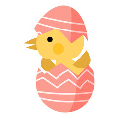 baby chicks and Easter eggs, Welcome spring season