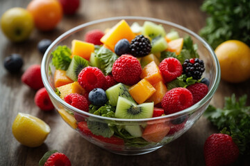 fruits salad in a bowl