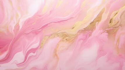 pink abstract watercolor painting