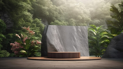 Ecosphere Elevation: Realistic Podiums for Placements, a Ballet of Human Achievements Orchestrated within the Tranquil Beauty of Earth's Natural Panorama