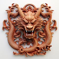 Traditional Chinese Dragon statue