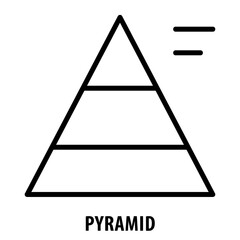 Pyramid, icon, Pyramid, Triangle, Pyramid Shape, Pyramid Structure, Triangular, Geometric Figure, Pyramid Design, Pyramid Form, Three sided, Pyramid Icon