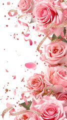 Fototapeta premium bouquet of roses