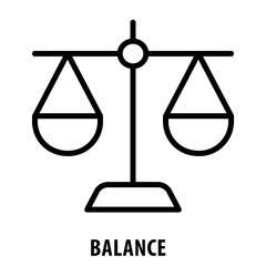 Balance, icon, Balance, Equilibrium, Stability, Harmony, Symmetry, Proportion, Poise, Center, Equality, Counterpoise