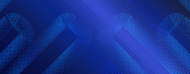 Premium blue line background design, eye-catching horizontal background. Can be use for desktop wallpaper background, business web banner, business print banner, web header and mobile app header.