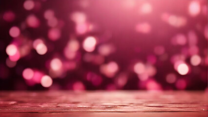 Abstract pink bokeh background. Valentine's Theme. Valentine's day background.