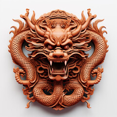 Traditional Chinese Dragon statue