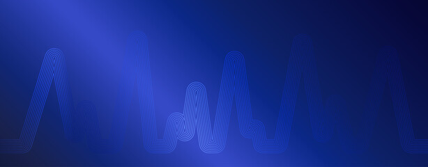 Premium blue line background design, eye-catching horizontal background. Can be use for desktop wallpaper background, business web banner, business print banner, web header and mobile app header.