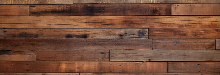 Fototapeta premium brown wood background, texture of wooden boards