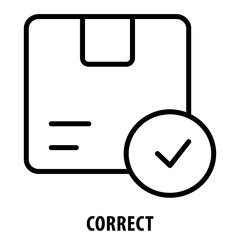Correct, icon, Correct, Right, Correct Icon, Accuracy, Precision, Right Symbol, Valid, Exact