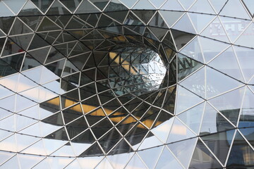 Facade of MyZeil shopping mall - Frankfurt, Germany